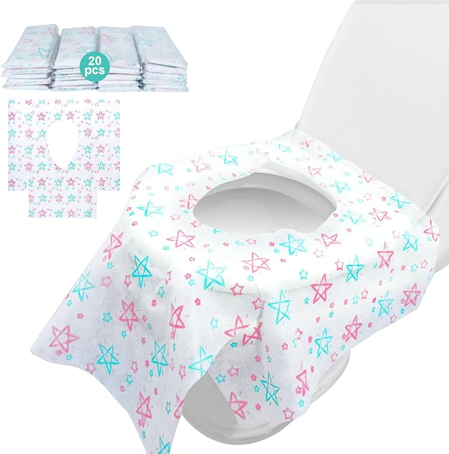 ABirdon Disposable Toilet Seat Covers for Children (Pack of 20)