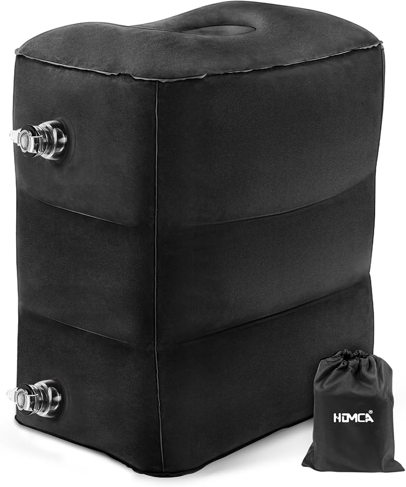 HOMCA Reise Fußstütze Kissen