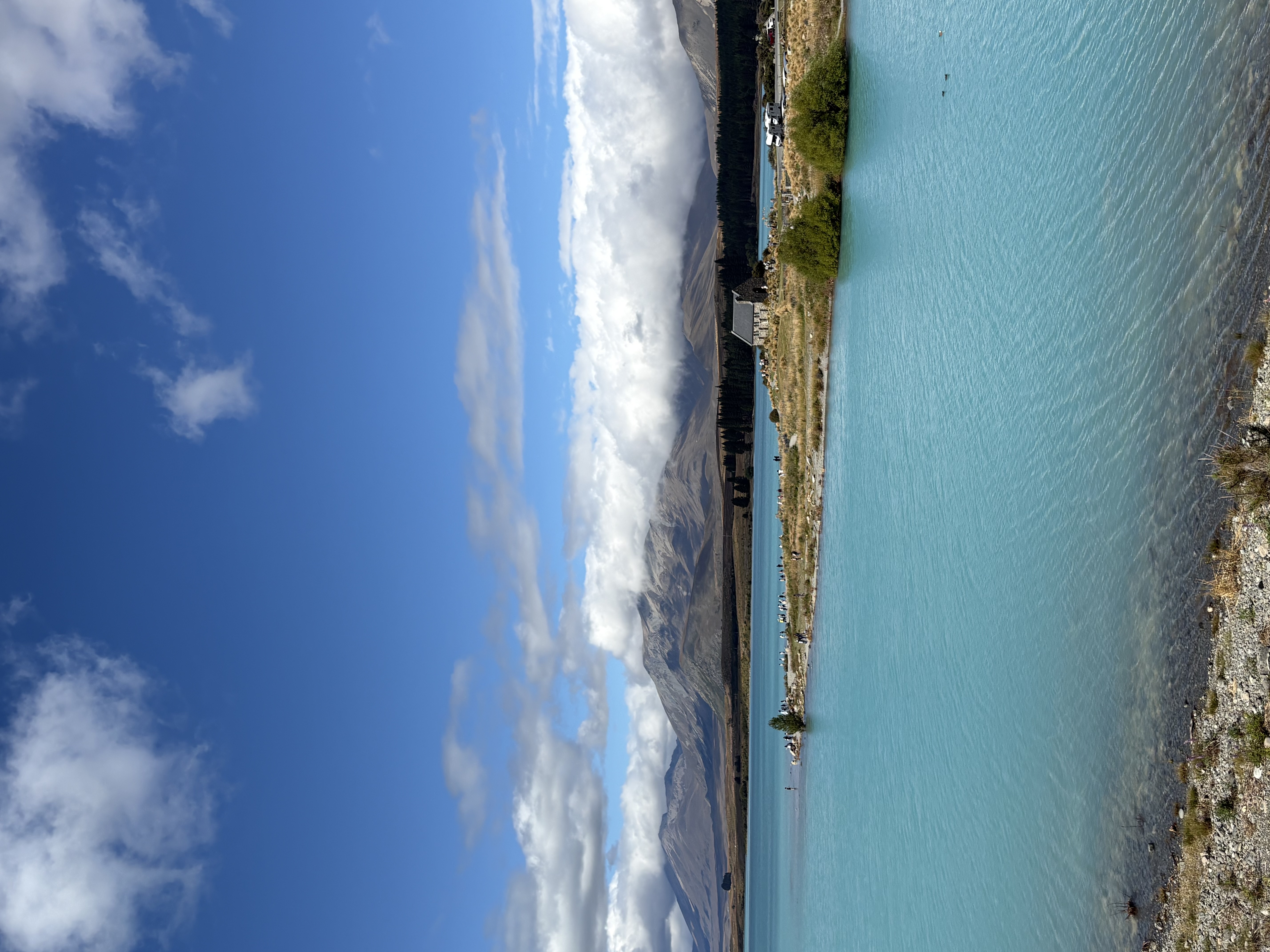 Lake Tekapo — Lake takpo shepherd church view