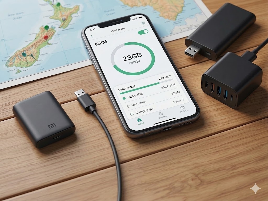 Tech Notes for Our New Zealand Family Road Trip